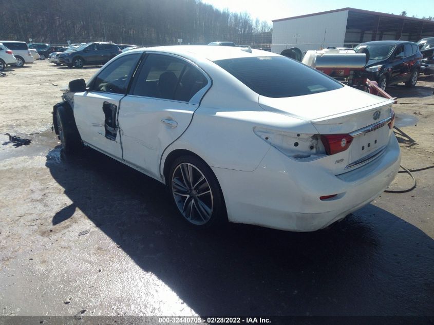 2014 INFINITI Q50 SPORT JN1BV7AR0EM706033