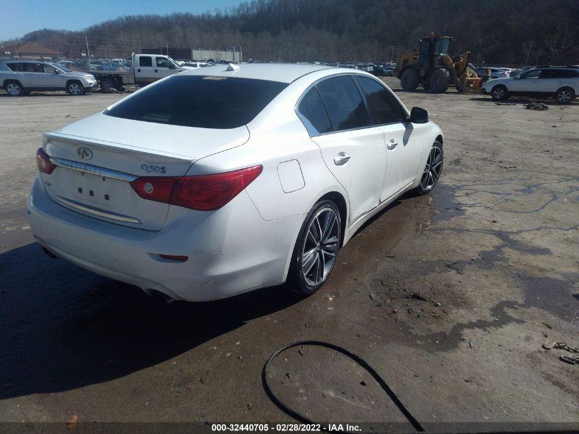 2014 INFINITI Q50 SPORT JN1BV7AR0EM706033
