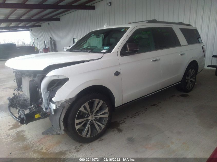 2021 FORD EXPEDITION MAX KING RANCH 1FMJK1NT3MEA33327