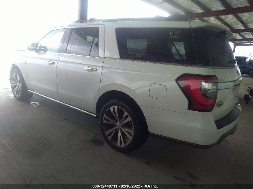 2021 FORD EXPEDITION MAX KING RANCH 1FMJK1NT3MEA33327