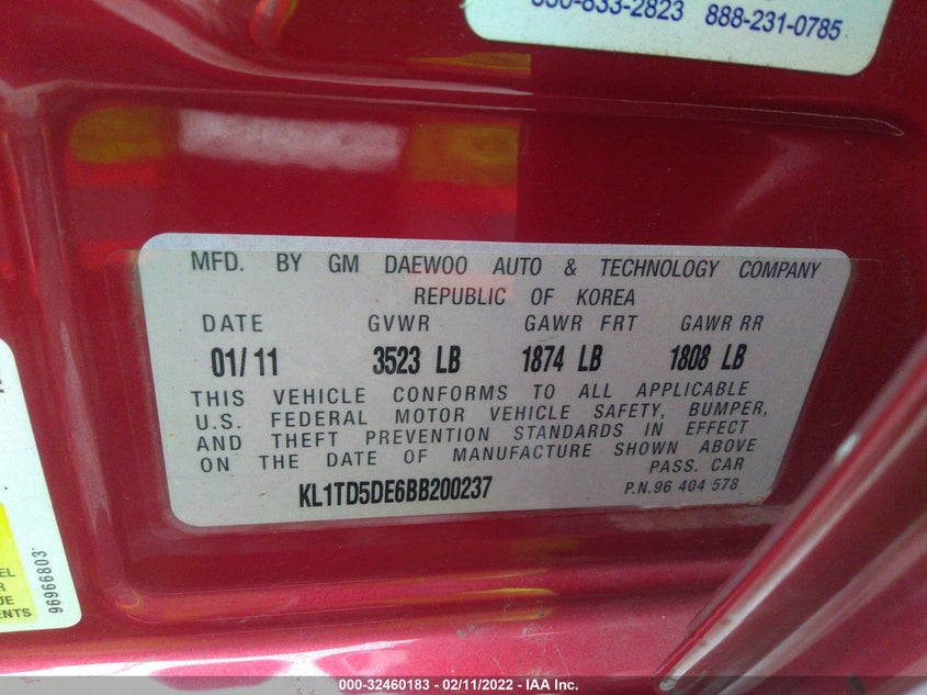Chevrolet Aveo 2011
