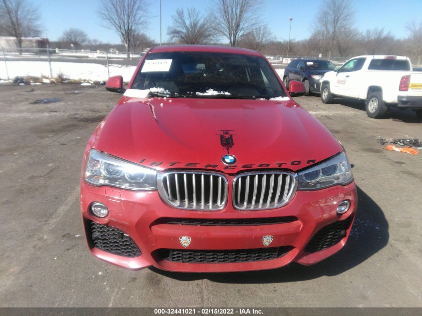 2015 BMW X4 XDRIVE35I 5UXXW5C58F0E87444