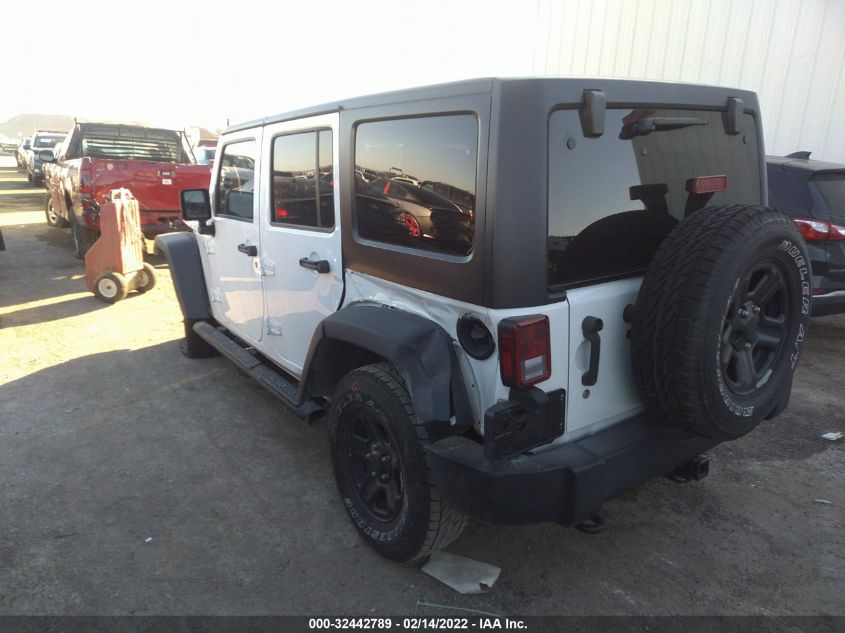 2016 JEEP WRANGLER UNLIMITED SPORT 1C4BJWDG0GL321092