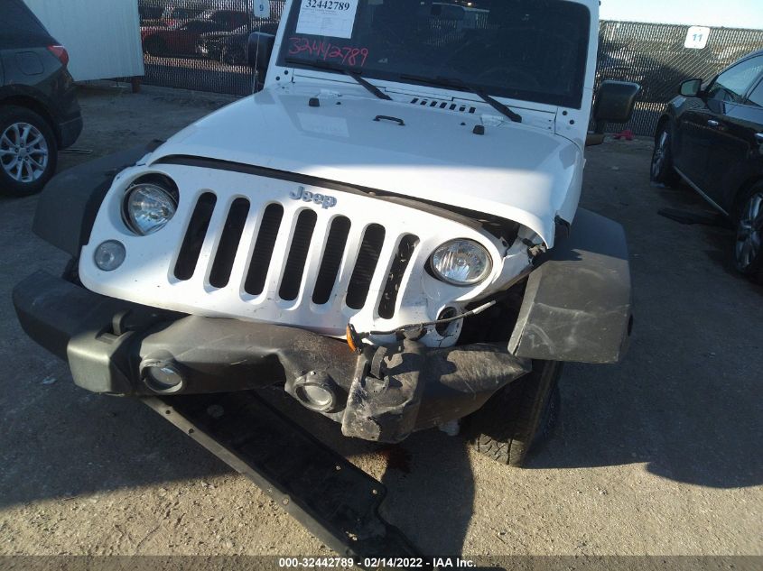 2016 JEEP WRANGLER UNLIMITED SPORT 1C4BJWDG0GL321092