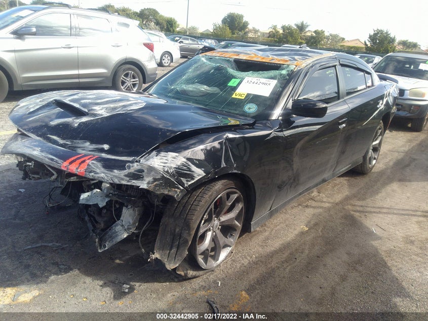 2019 DODGE CHARGER VIN: 2C3CDXHG8KH674377