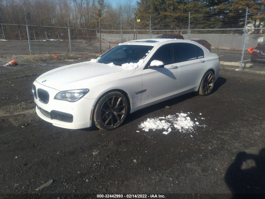 2013 BMW 7 SERIES 740LI XDRIVE WBAYF4C59DD127700