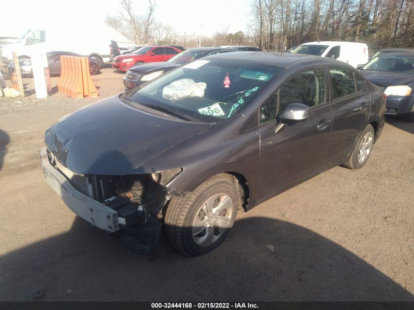 2013 HONDA CIVIC SDN LX 2HGFB2F50DH581750