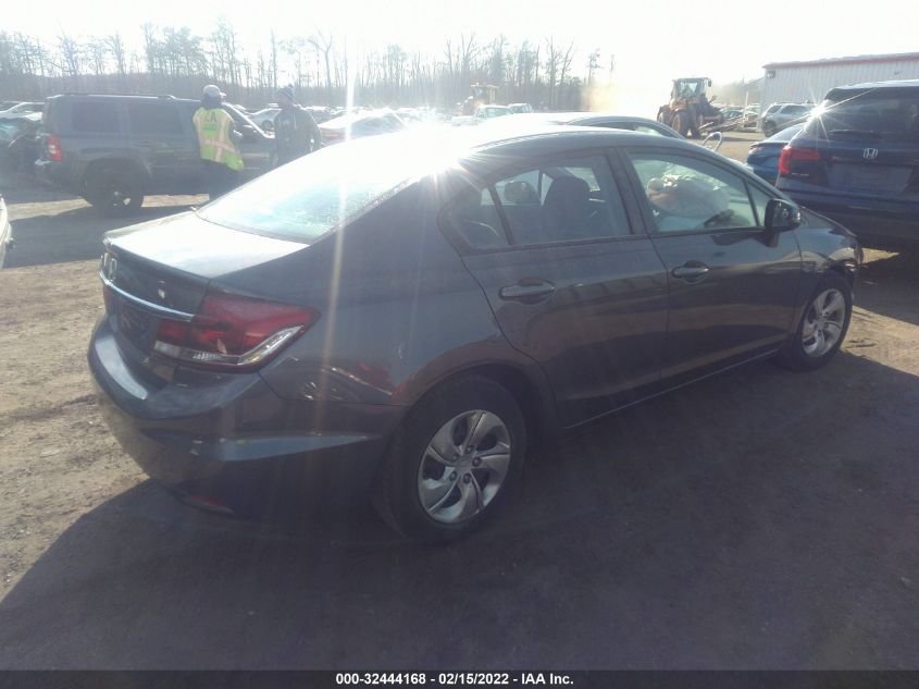 2013 HONDA CIVIC SDN LX 2HGFB2F50DH581750