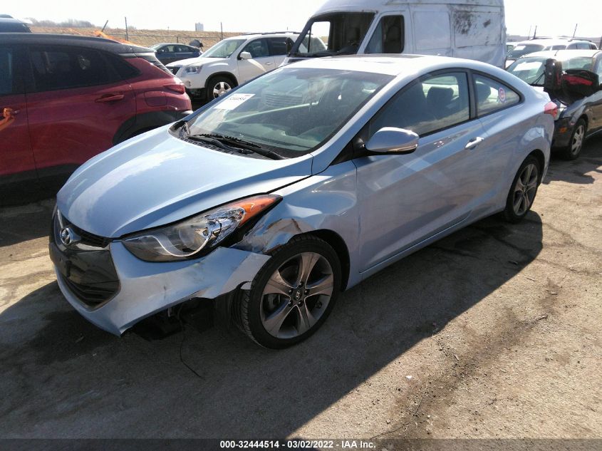 2013 HYUNDAI ELANTRA COUPE SE KMHDH6AE2DU006206