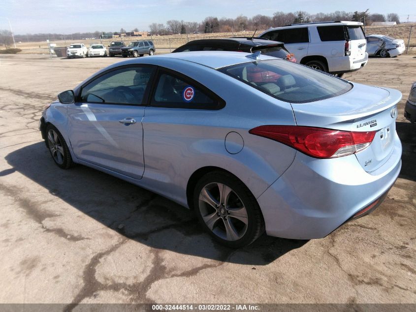 2013 HYUNDAI ELANTRA COUPE SE KMHDH6AE2DU006206