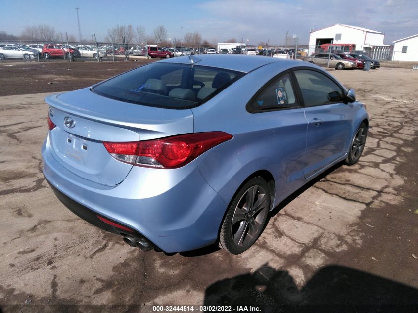 2013 HYUNDAI ELANTRA COUPE SE KMHDH6AE2DU006206