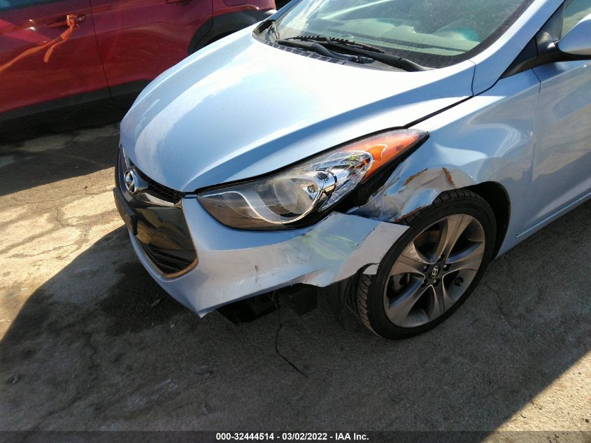 2013 HYUNDAI ELANTRA COUPE SE KMHDH6AE2DU006206