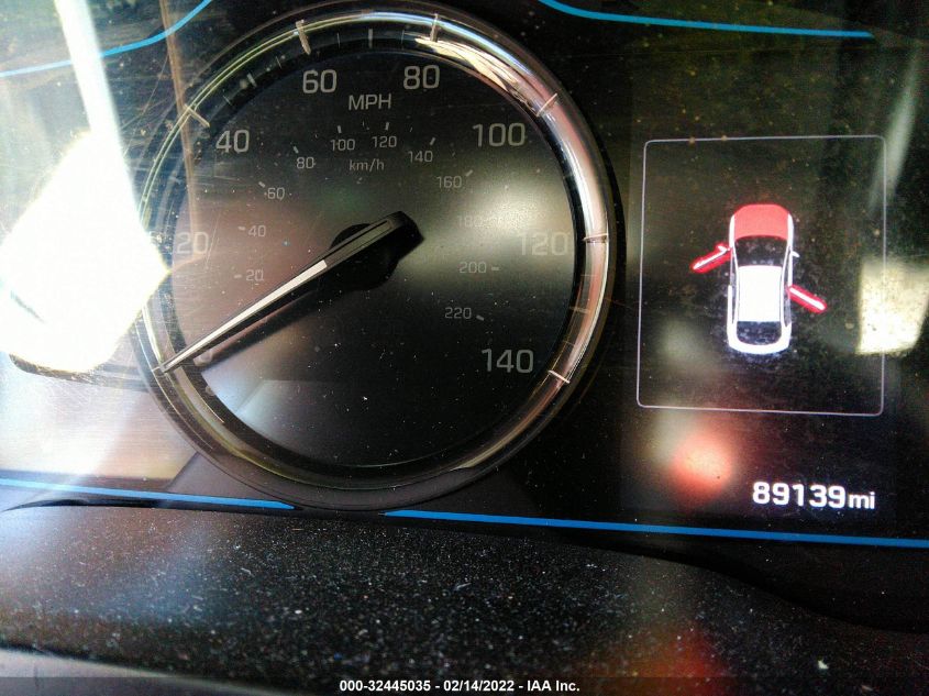 2019 HYUNDAI IONIQ HYBRID BLUE KMHC65LC1KU175184