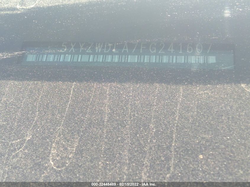 2015 HYUNDAI SANTA FE SPORT 5XYZWDLA7FG241607