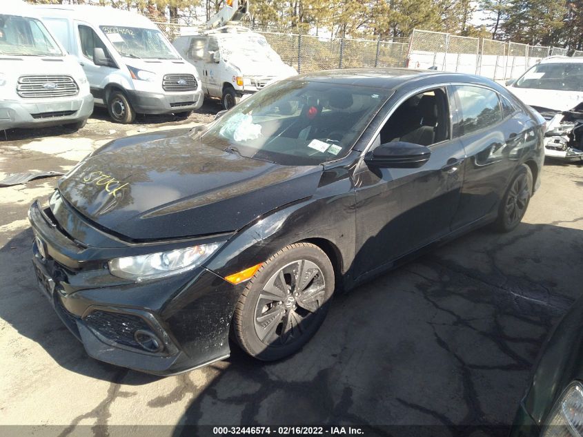 2018 HONDA CIVIC HATCHBACK EX SHHFK7H57JU431224
