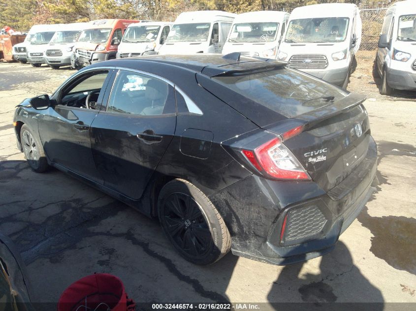 2018 HONDA CIVIC HATCHBACK EX SHHFK7H57JU431224