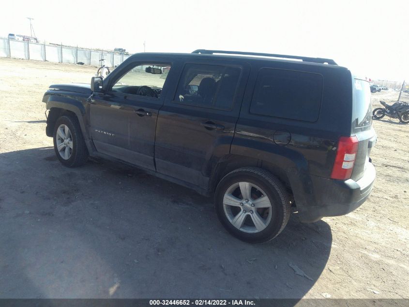 2013 JEEP PATRIOT LATITUDE 1C4NJPFA3DD109157