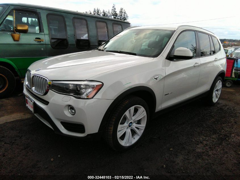2016 BMW X3 XDRIVE28D 5UXWY3C58G0N87908