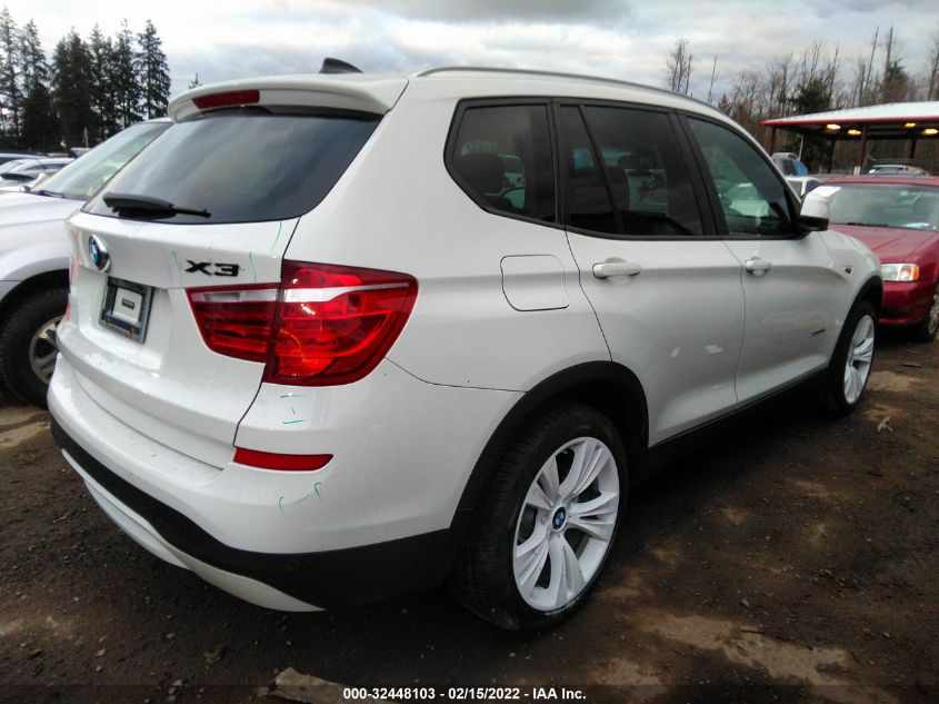 2016 BMW X3 XDRIVE28D 5UXWY3C58G0N87908