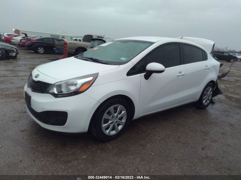 2015 KIA RIO LX KNADM4A37F6436112