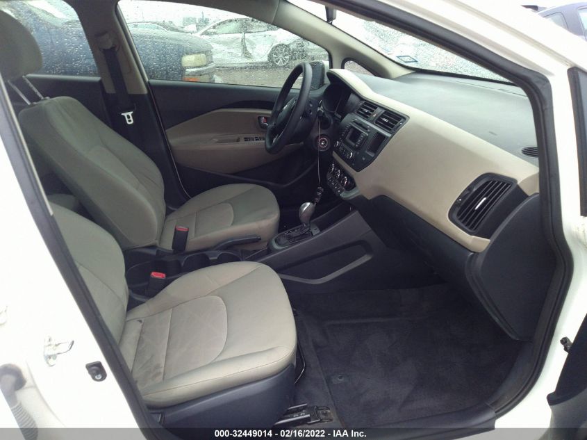 2015 KIA RIO LX KNADM4A37F6436112