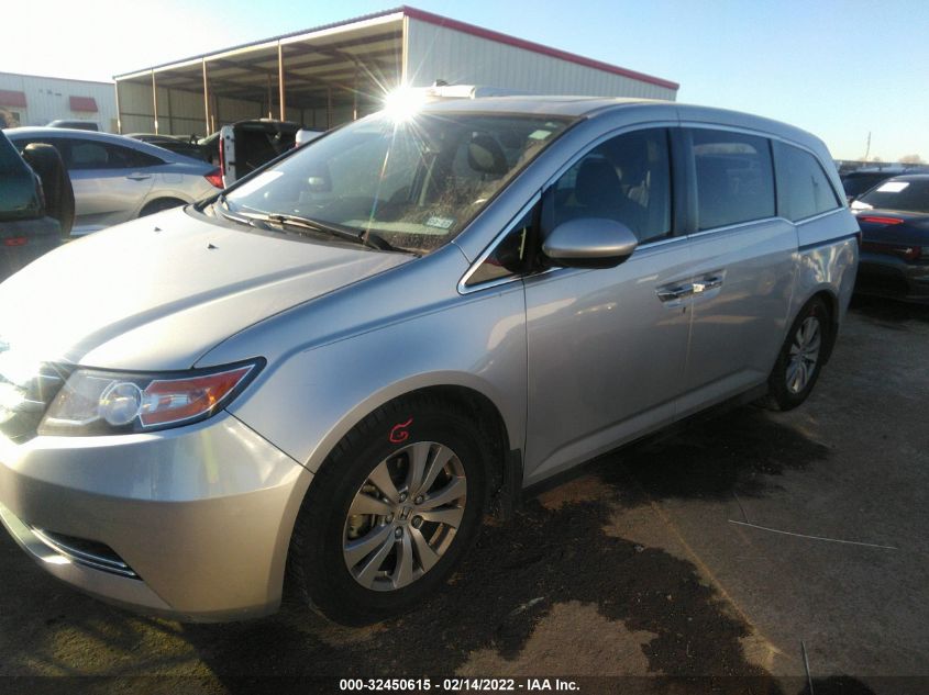 2014 HONDA ODYSSEY EX-L 5FNRL5H62EB040898