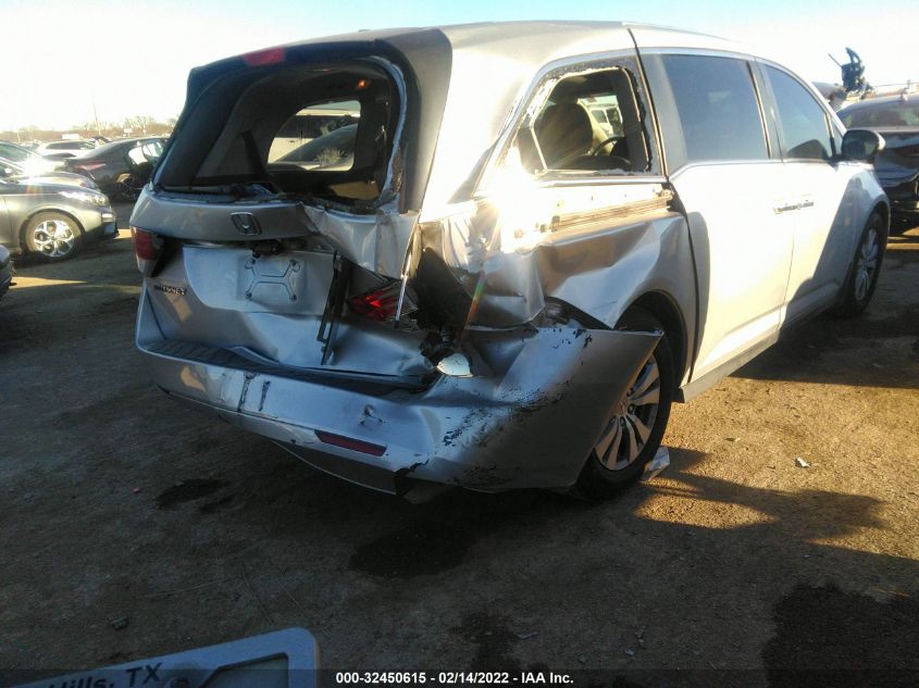 2014 HONDA ODYSSEY EX-L 5FNRL5H62EB040898