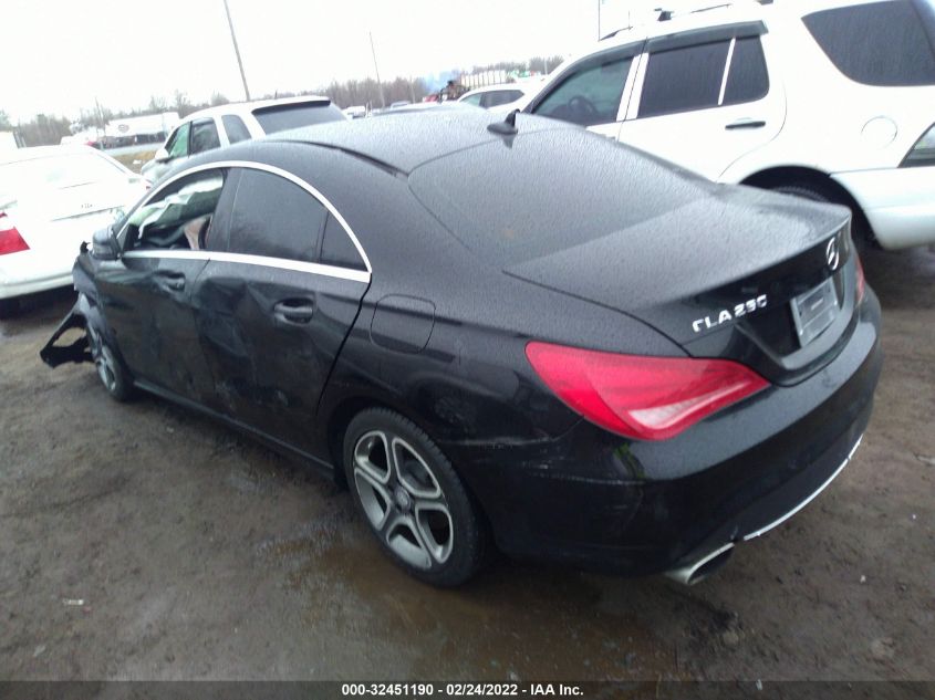 2014 MERCEDES-BENZ CLA-CLASS CLA 250 WDDSJ4EB3EN071149