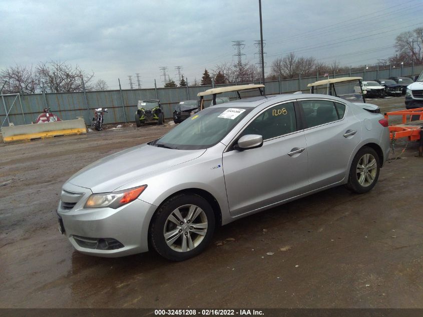 2014 ACURA ILX HYBRID TECH PKG 19VDE3F70EE300072