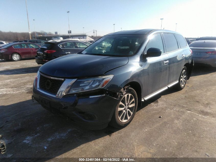 2014 NISSAN PATHFINDER S 5N1AR2MM2EC693044