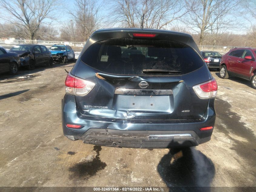 2014 NISSAN PATHFINDER S 5N1AR2MM2EC693044