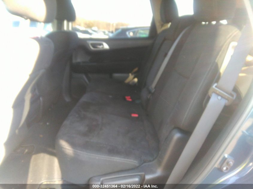 2014 NISSAN PATHFINDER S 5N1AR2MM2EC693044