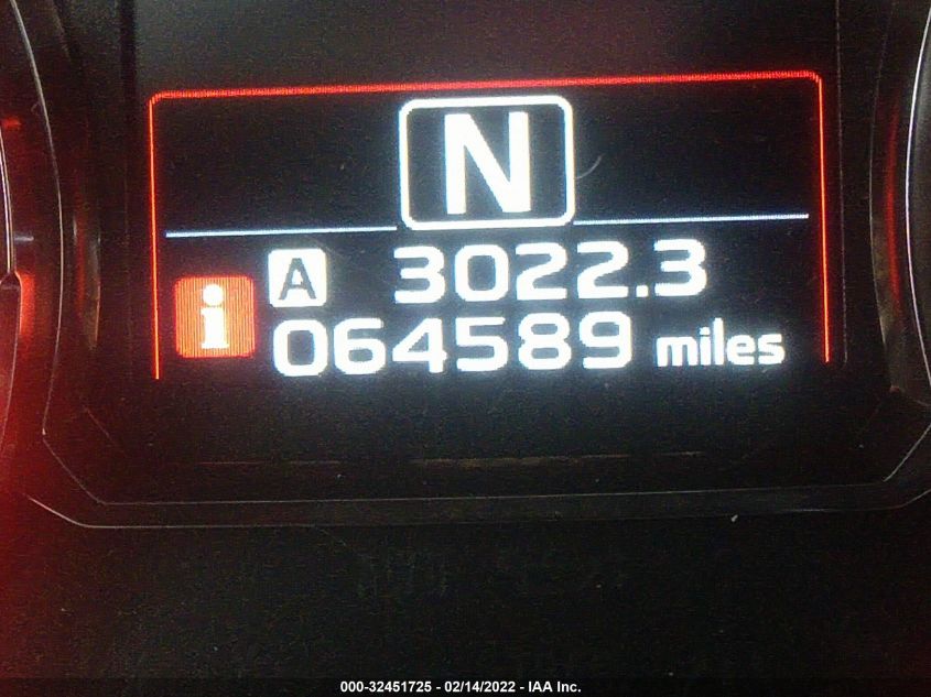 2015 SUBARU WRX LIMITED JF1VA1J63F8831701