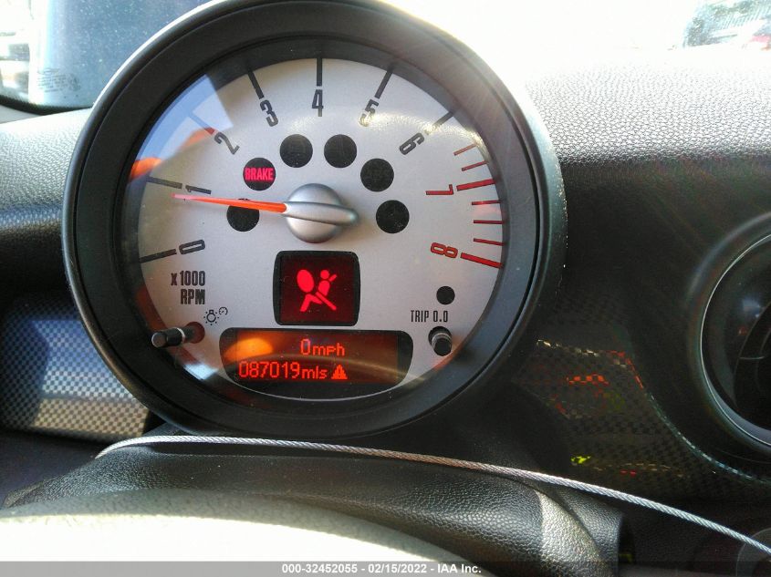 2013 MINI COOPER HARDTOP S WMWSV3C50DT476026