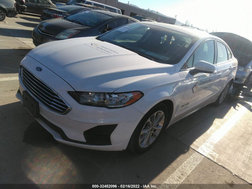 2019 FORD FUSION HYBRID SE 3FA6P0LU6KR115599