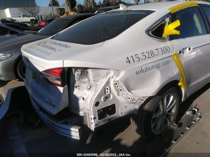 2019 FORD FUSION HYBRID SE 3FA6P0LU6KR115599