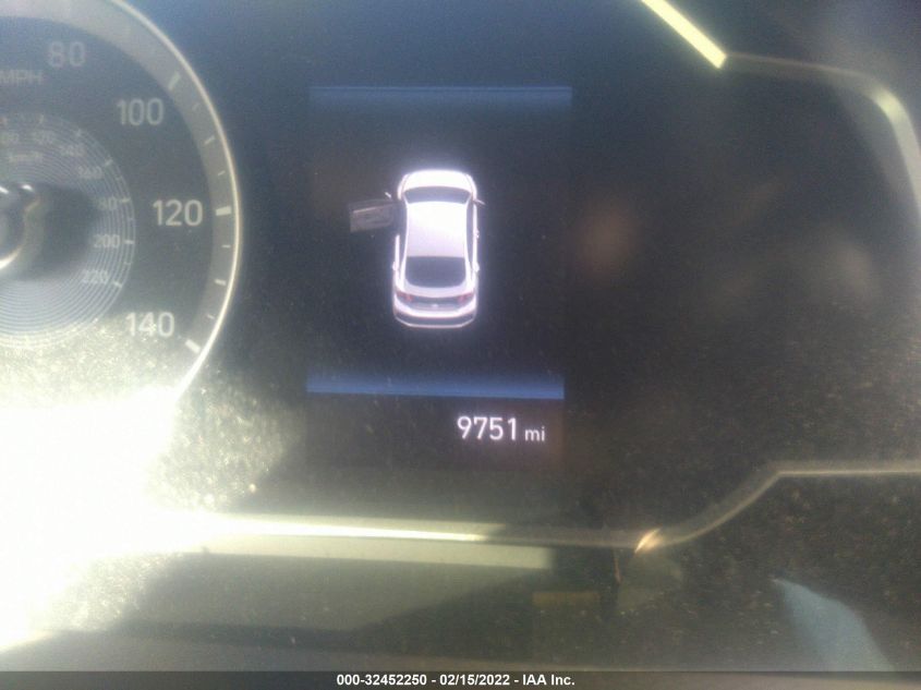 2022 HYUNDAI IONIQ HYBRID BLUE KMHC65LC6NU266472