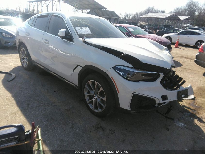 5UXCY6C00M9D74812 2021 BMW X6, photo no. 1