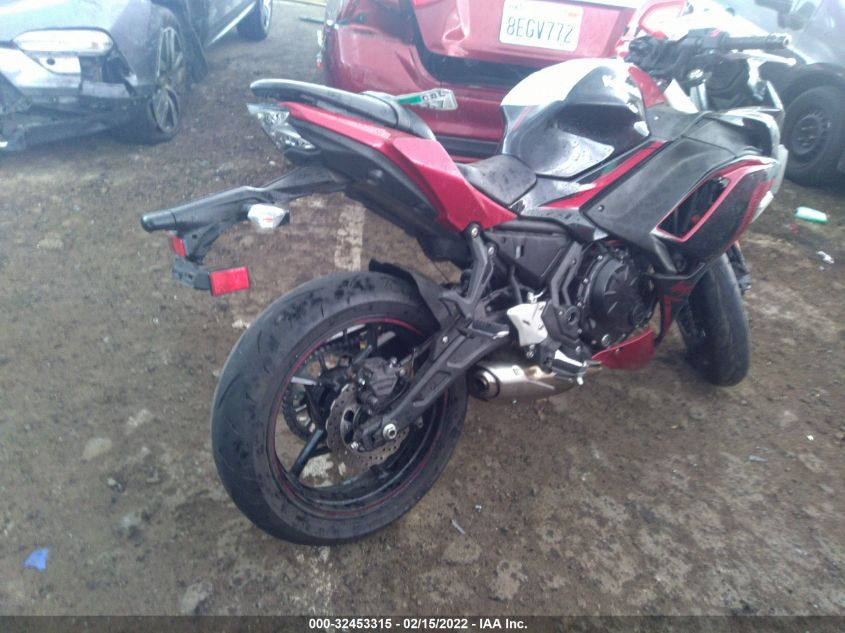 2021 KAWASAKI EX650 M ML5EXEM12MDA28203