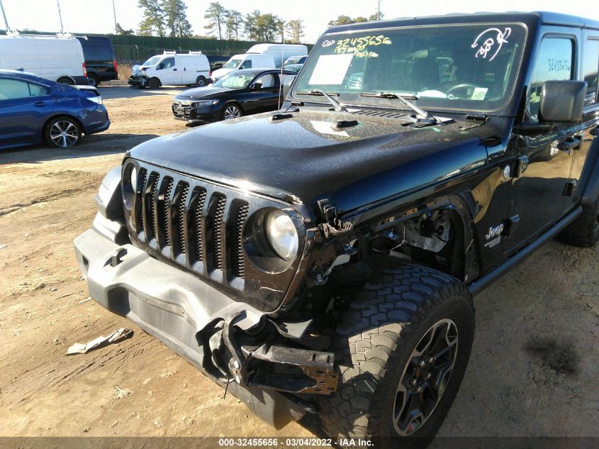 2018 JEEP WRANGLER UNLIMITED SPORT S 1C4HJXDG4JW289463