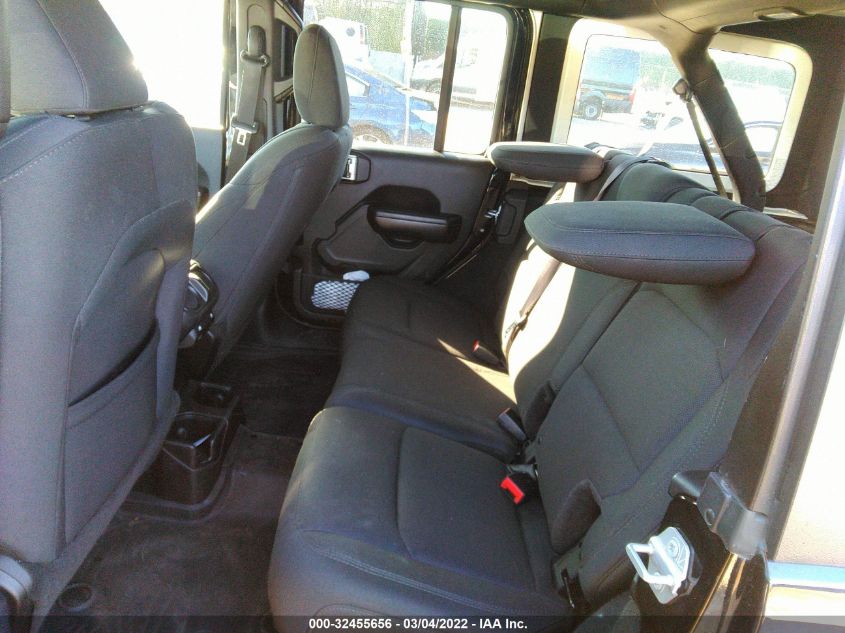 2018 JEEP WRANGLER UNLIMITED SPORT S 1C4HJXDG4JW289463