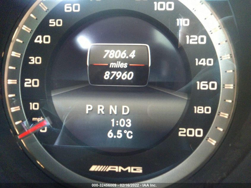 2013 MERCEDES-BENZ C-CLASS C 63 AMG WDDGF7HB5DA841135