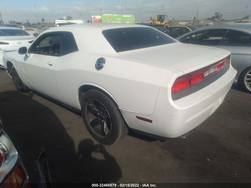 2013 DODGE CHALLENGER SXT 2C3CDYAG8DH719109