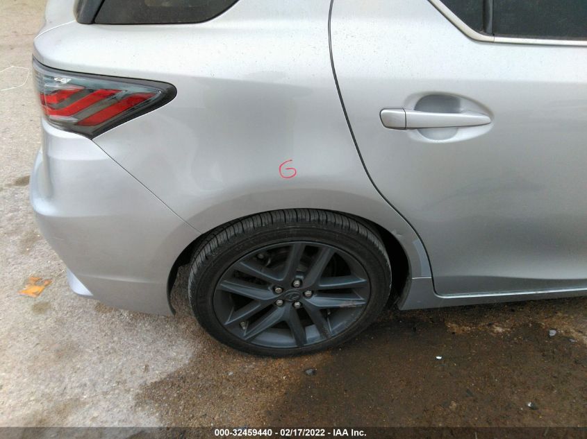 2014 LEXUS CT 200H HYBRID JTHKD5BH0E2197601
