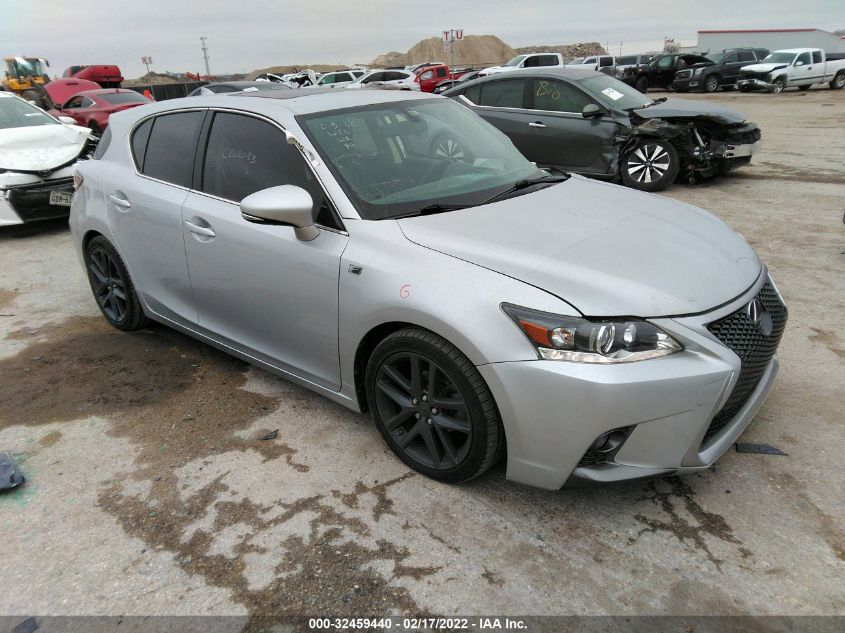 2014 LEXUS CT 200H HYBRID JTHKD5BH0E2197601