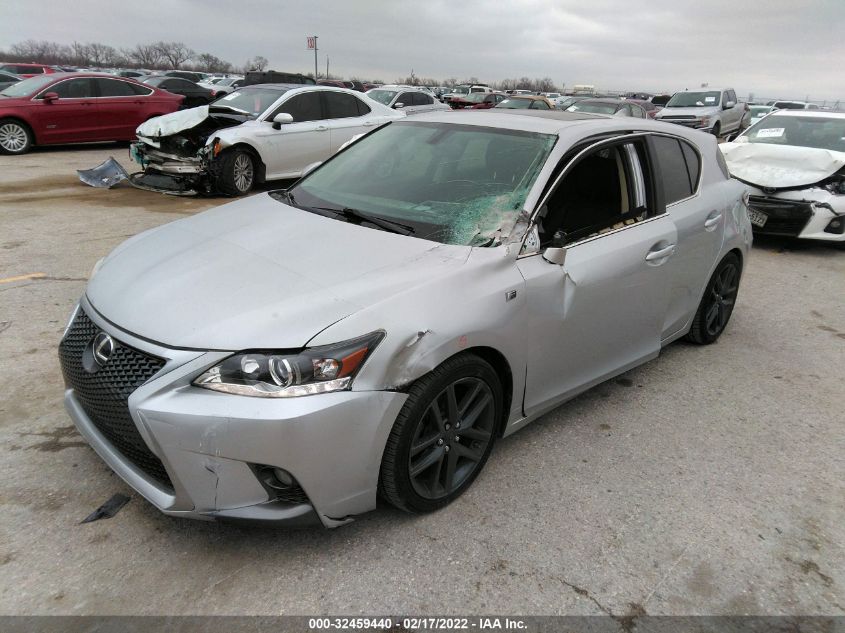 2014 LEXUS CT 200H HYBRID JTHKD5BH0E2197601