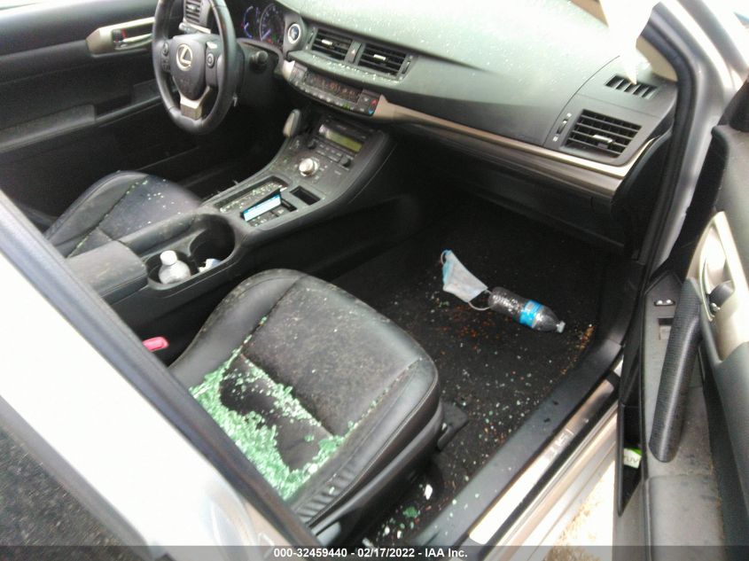 2014 LEXUS CT 200H HYBRID JTHKD5BH0E2197601