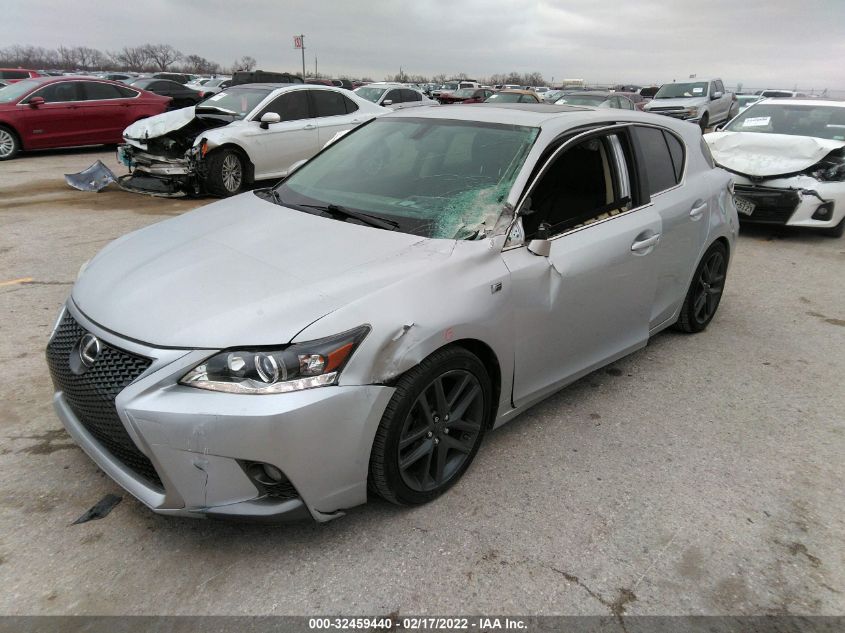 2014 LEXUS CT 200H HYBRID JTHKD5BH0E2197601