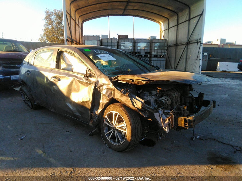 VIN 3KPF24AD1NE439445 2022 KIA FORTE LXS