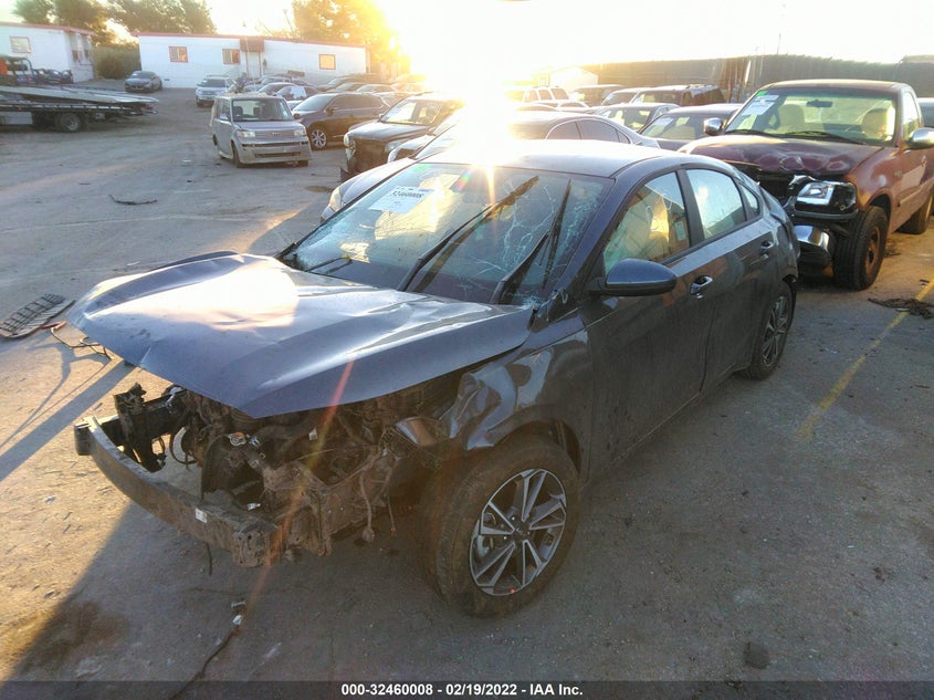 VIN 3KPF24AD1NE439445 2022 KIA FORTE LXS